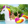 Надувной матрас-плот для плавания BESTWAY ЕДИНОРОГ 224х164см с ручками, до 90кг 41113 BW